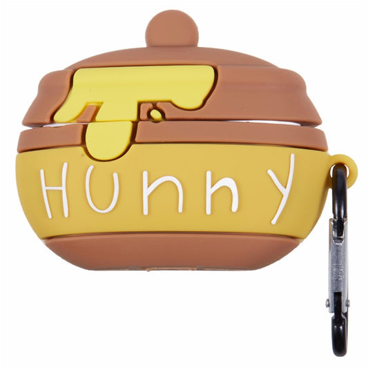 For Apple AirPods Pro Bluetooth Earphones Silicone Cover Honey Pot Protective Case with Carabiner
