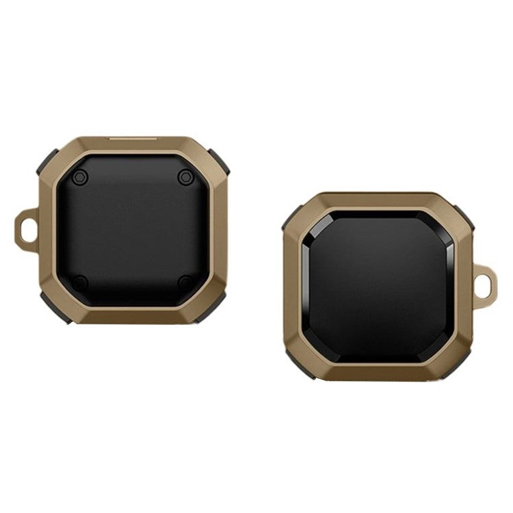 For Samsung Galaxy Buds FE / Buds2 Pro / Buds2 / Buds Pro / Buds Live Bluetooth Earphone Cover TPU+PC Anti-drop Case - Brown