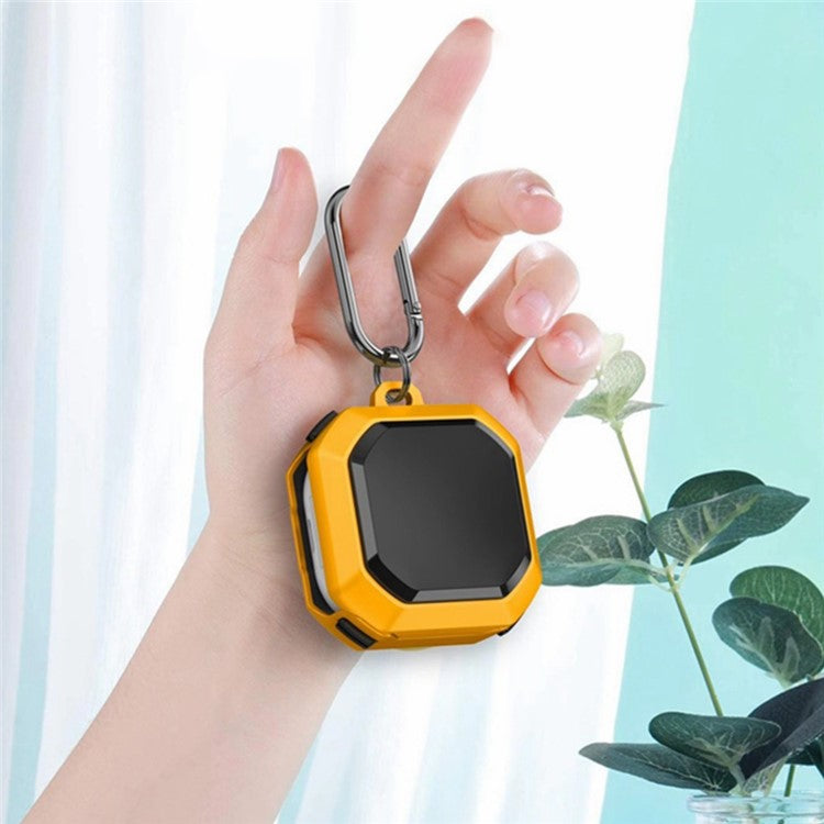 For Samsung Galaxy Buds FE / Buds2 Pro / Buds2 / Buds Pro / Buds Live Bluetooth Earphone Cover TPU+PC Anti-drop Case - Army Green