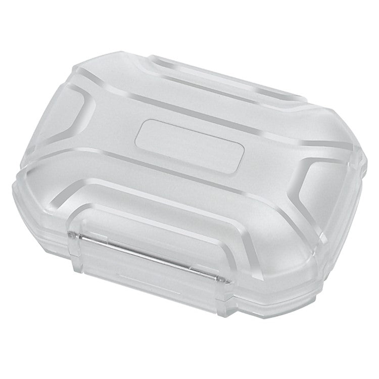 TRN MAG+ Earphone Storage Box Anti-Fall Headset Accessories Sealed Waterproof Storage Case - Transparent White