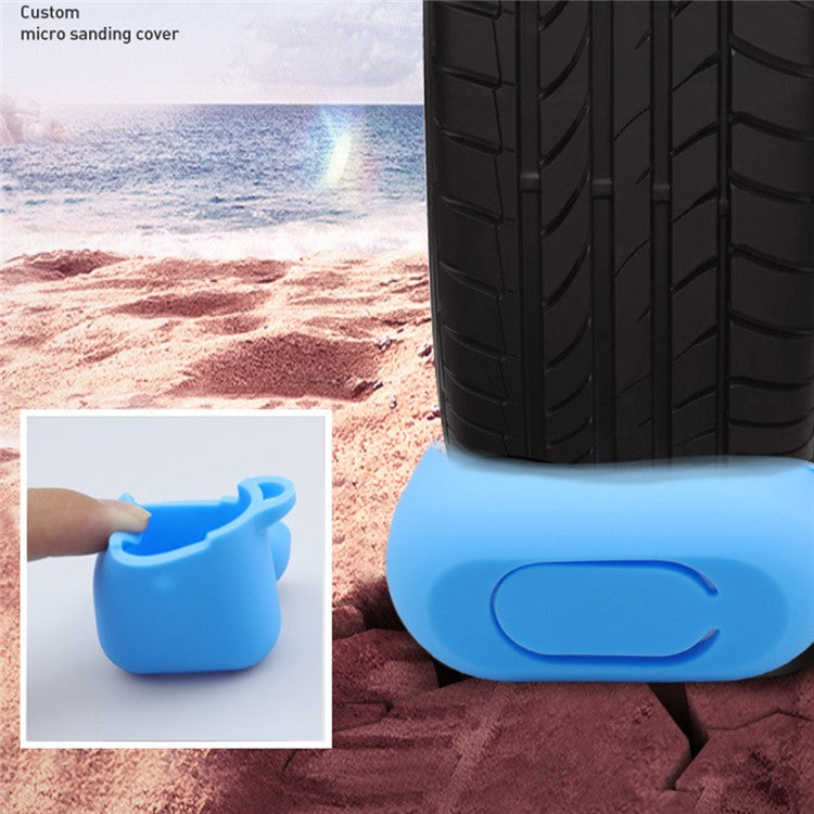 For Apple AirPods 4 Silicone Case Bluetooth Earphones Protective Sleeve with Hook - Green