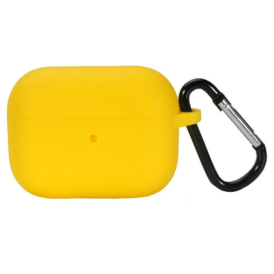 Bulk Purchasing For AirPods Pro 2 Silicone Case with Carabiner Bluetooth Earphone Protective Cover - Yellow