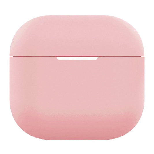 For AirPods 4 Silicone Case Bluetooth Earphone Anti-scratch Protective Cover - Pink