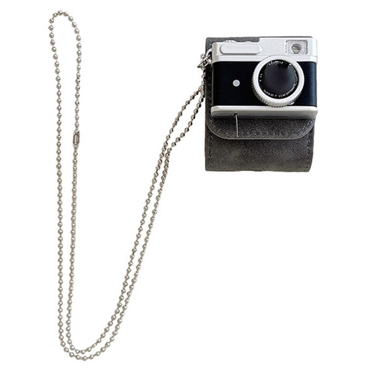 For Apple AirPods with Charging Case (2016) / (2019) / AirPods with Wireless Charging Case (2019) Protective Cover Bluetooth Earbuds Soft TPU Case - Black