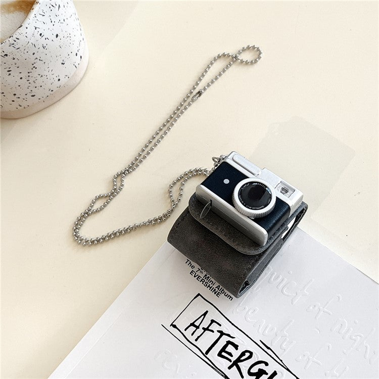 For Apple AirPods with Charging Case (2016) / (2019) / AirPods with Wireless Charging Case (2019) Protective Cover Bluetooth Earbuds Soft TPU Case - Black