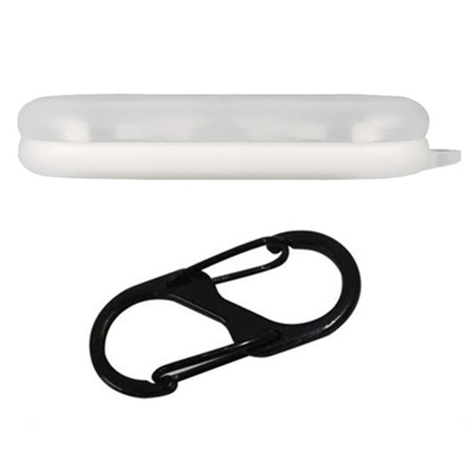 For Nothing Ear (open) Bluetooth Earphones Case Silicone Cover with Anti-Lost Buckle - Transparent