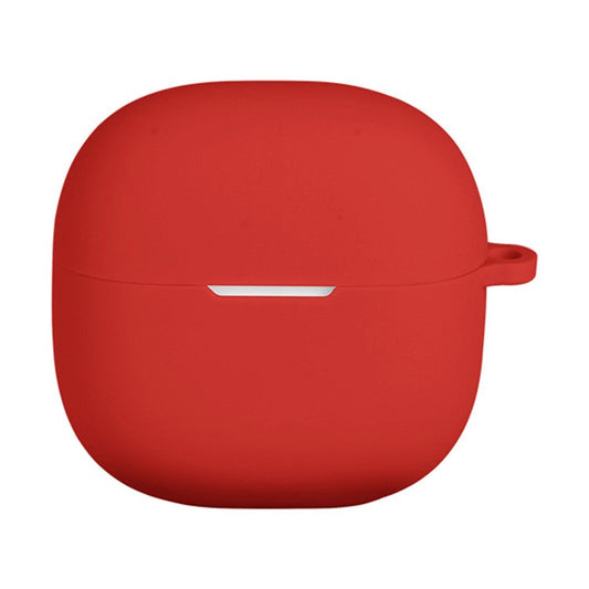 For Xiaomi Redmi Buds 6 Lite Silicone Case Bluetooth Earphone Anti-scratch Protective Cover - Red