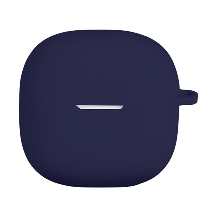 For Xiaomi Redmi Buds 6 Lite Silicone Case Bluetooth Earphone Anti-scratch Protective Cover - Dark Blue