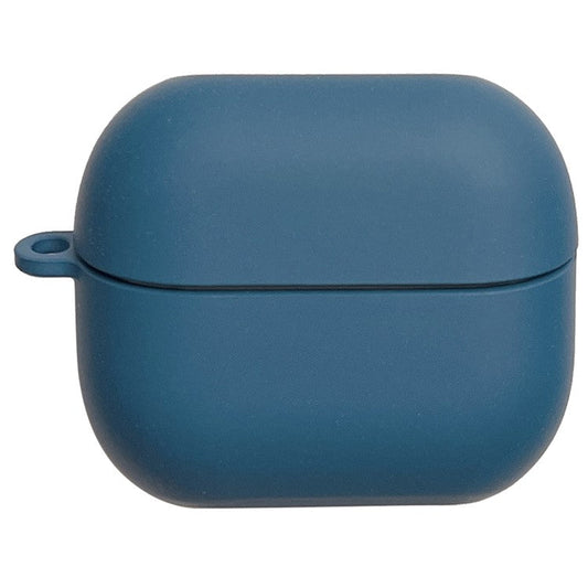 For Samsung Galaxy Buds3 Pro / Buds3 Case Bluetooth Earphone Hard PC Dropproof Matte Cover - Dark Blue