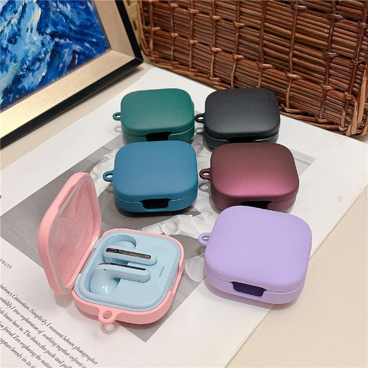 For Xiaomi Redmi Buds 6 Active Case Bluetooth Earphone Hard PC Shockproof Matte Cover - Dark Blue