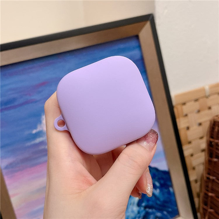 For Xiaomi Redmi Buds 6 Active Case Bluetooth Earphone Hard PC Shockproof Matte Cover - Purple