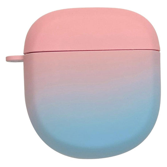 For Bose QuietComfort Ultra / Earbuds II Case Gradient Color Hard PC Matte Earphone Cover - Pink+Blue