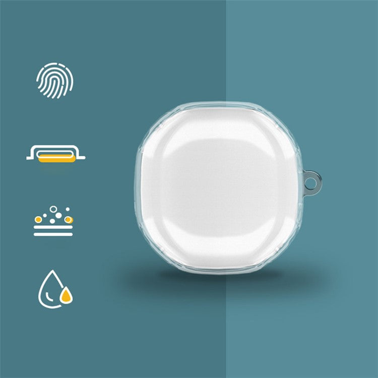 Flexible Transparent TPU Protective Cover Case for Beats Fit Pro Earphone Charging Case