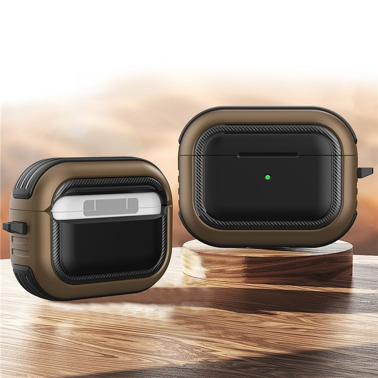 Stylish TPU+PC Anti-drop Wireless Earphone Case Protective Cover for AirPods Pro - Style 6