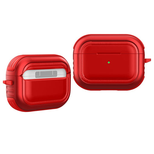 Stylish TPU+PC Anti-drop Wireless Earphone Case Protective Cover for AirPods Pro - Style 11