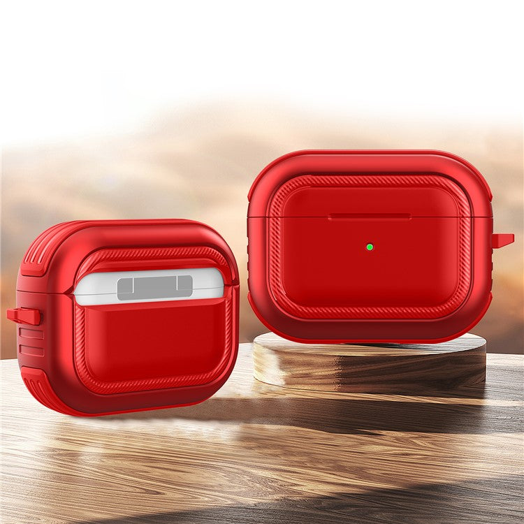 Stylish TPU+PC Anti-drop Wireless Earphone Case Protective Cover for AirPods Pro - Style 11