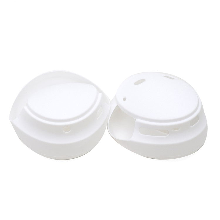 For Bose QuietComfort 35 II 1 Pair Silicone Case Headphone Ear Pads Protective Cover - White