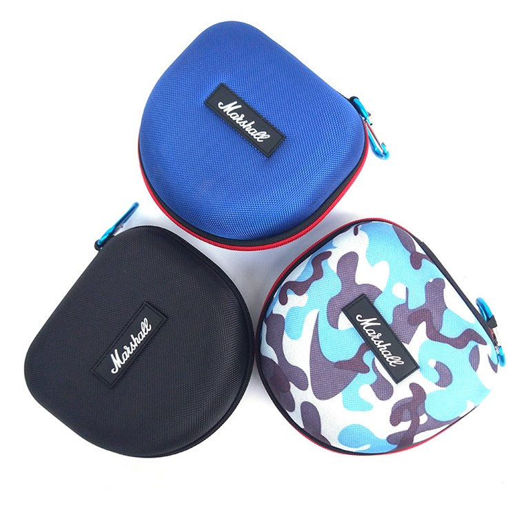Shockproof Carrying Case for Marshall 1/2/Audio-Technica FC700/FC707/SJ33/SJ55/SJ3/SJ5/FW3/FW33 Bluetooth On-Ear Headset Protector Storage Bag - Camouflage
