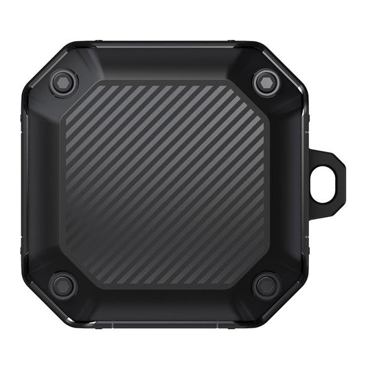 For Samsung Galaxy Buds Live / Buds 2 /  Buds 2 Pro / Buds Pro Anti-drop TPU Case Wireless Earphone Protective Cover with Buckle - Black