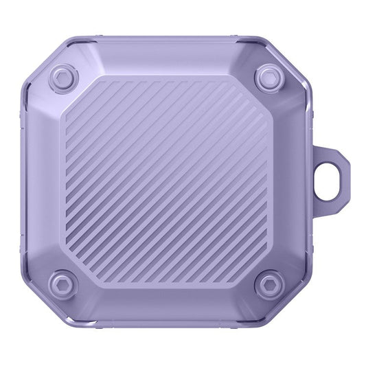 For Samsung Galaxy Buds Live / Buds 2 / Buds 2 Pro  / Buds Pro Anti-drop TPU Case Wireless Earphone Protective Cover with Buckle - Purple