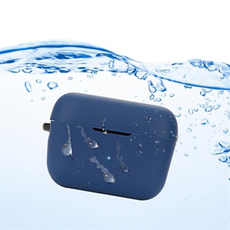 For Sennheiser CX200TW1-SPORT Silicone Cover Bluetooth TWS Earphone Protective Sleeve Case with Anti-lost Buckle - Black