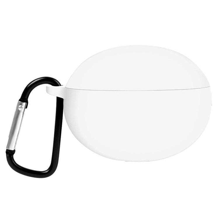 For Huawei FreeBuds 5i Bluetooth Earphone Silicone Protective Case Anti-drop Cover - White