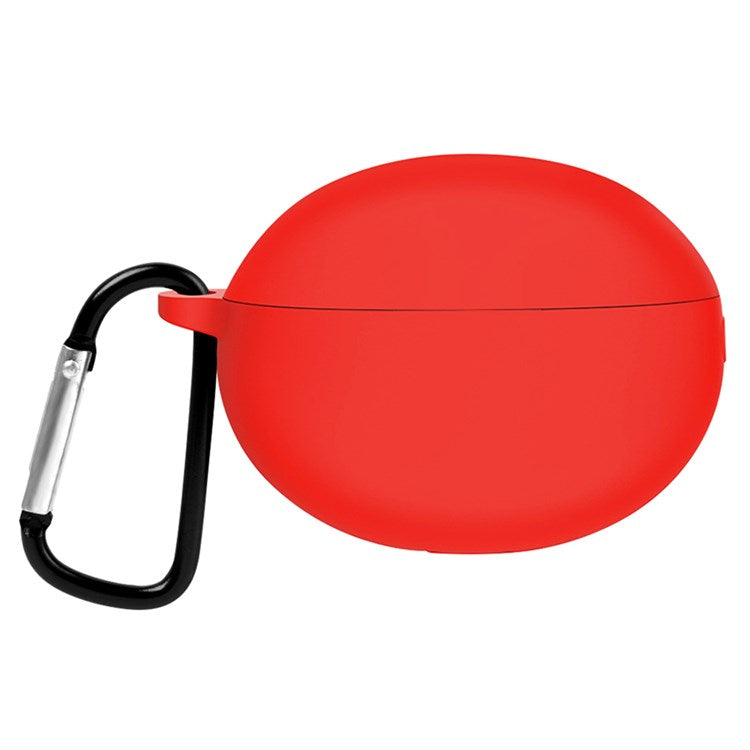 For Huawei FreeBuds 5i Bluetooth Earphone Silicone Protective Case Anti-drop Cover - Red