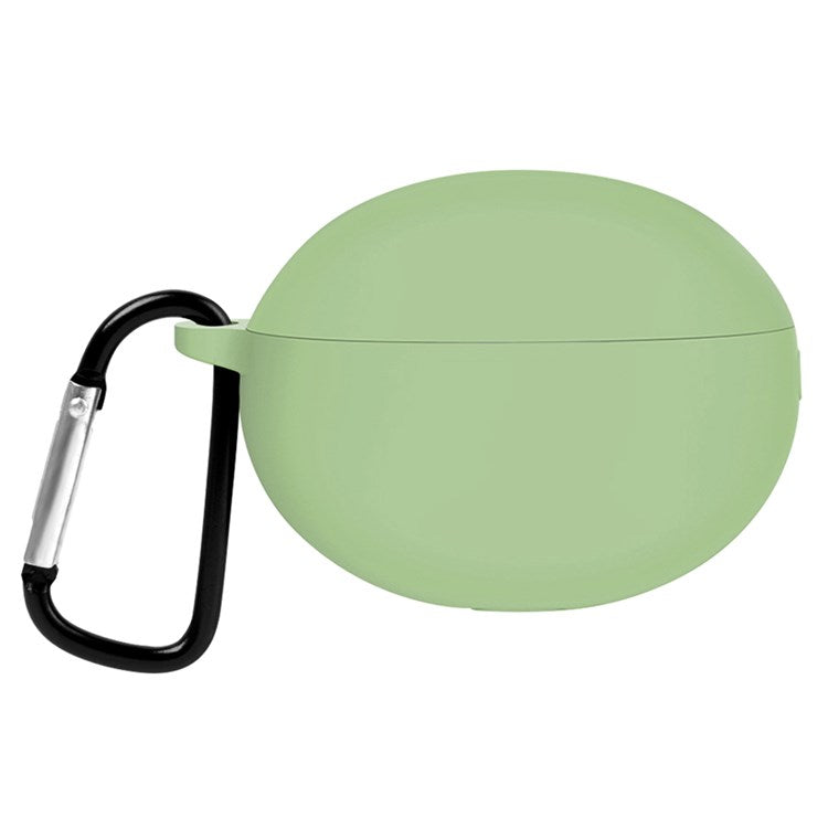 For Huawei FreeBuds 5i Bluetooth Earphone Silicone Protective Case Anti-drop Cover - Matcha Green