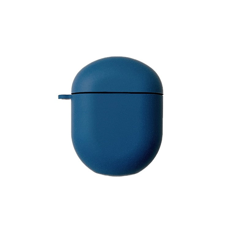 For Xiaomi Redmi Buds 4 Matte Hard PC Shockproof Anti-drop Bluetooth Earphone Case Charging Box - Dark Blue