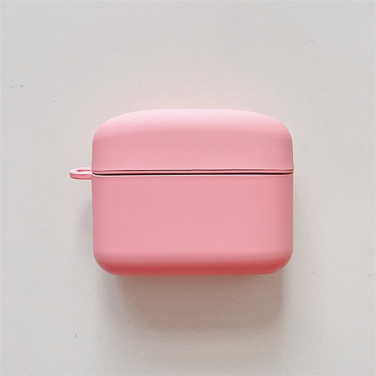 For Baseus M2 Matte Anti-wear Solid Color Hard PC Earphone Case Protective Anti-shock Cover - Pink