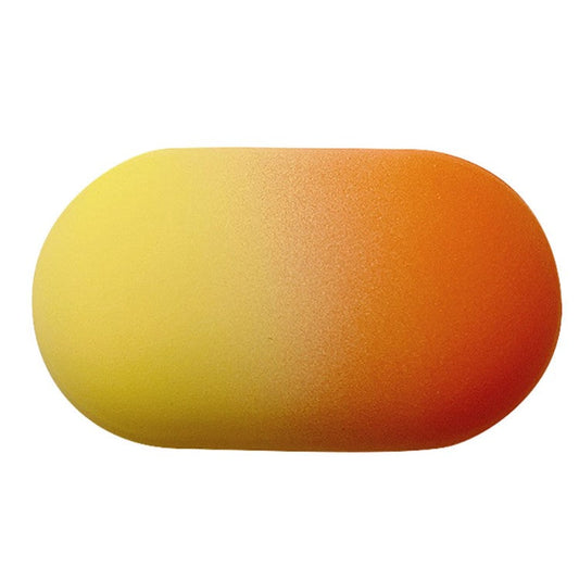 For Samsung Galaxy Buds / Buds+ Gradient Matte Hard PC Shell Bluetooth Earphone Anti-drop Protective Cover - Yellow / Orange
