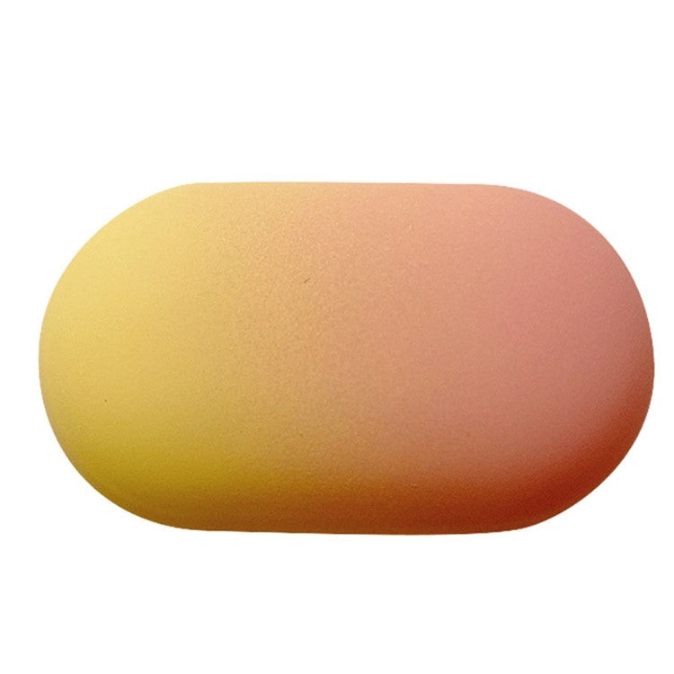 For Samsung Galaxy Buds / Buds+ Gradient Matte Hard PC Shell Bluetooth Earphone Anti-drop Protective Cover - Yellow / Pink