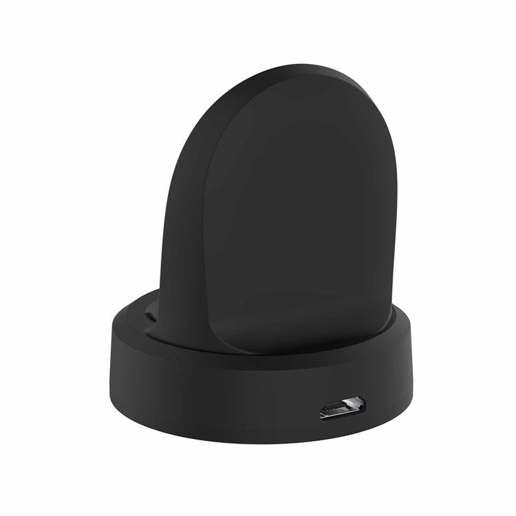 For Samsung Galaxy Watch 5 44mm / Watch 5 40mm / Watch 5 Pro 45mm Smartwatch Charger Stand Wireless Charging Dock with USB Cable - Black