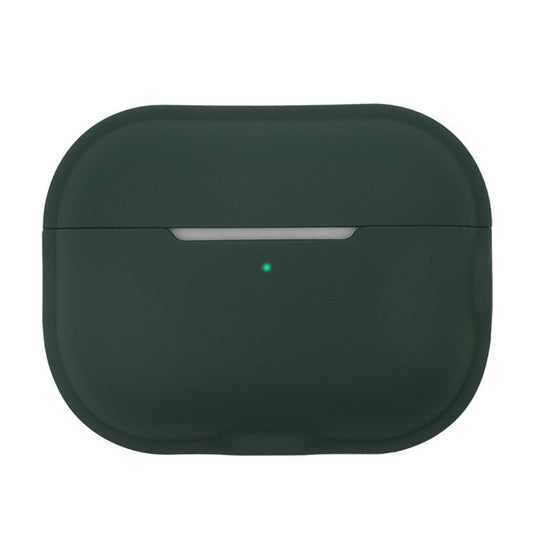 For AirPods Pro 2 Charging Case Cover Anti-Fall Silicone Case Bluetooth Headset Protector - Blackish Green