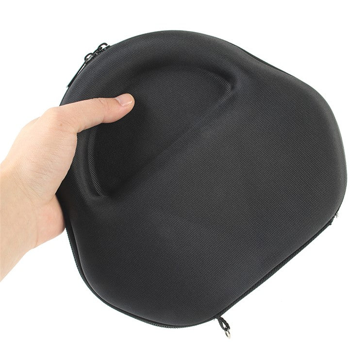 Headphone Protection Case for Apple AirPods Max 2024 (USB-C) / Max, EVA Shockproof Headset Portable Carrying Bag - Black