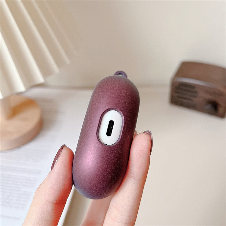 For Huawei FreeBuds Pro 2 Protective Hard PC Case Bluetooth Headset Charging Case Cover Gradient Color Matte Anti-Drop TWS Earphone Protector - Purple / Orange