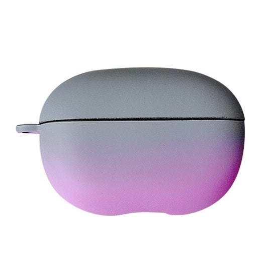 For Huawei FreeBuds Pro 2 Protective Hard PC Case Bluetooth Headset Charging Case Cover Gradient Color Matte Anti-Drop TWS Earphone Protector - Grey / Purple