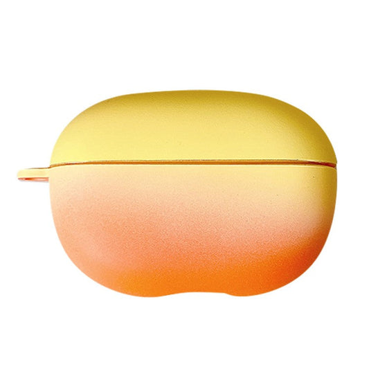 For Huawei FreeBuds Pro 2 Protective Hard PC Case Bluetooth Headset Charging Case Cover Gradient Color Matte Anti-Drop TWS Earphone Protector - Yellow / Orange