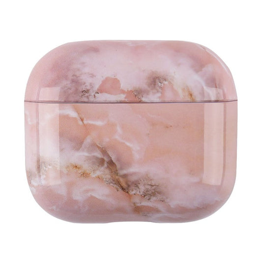 For Apple AirPods Pro (Gen 2) (USB-C) / Pro 2 Anti-drop Hard PC Earbud Case Marble Pattern Bluetooth Earphone Protective Cover - S08