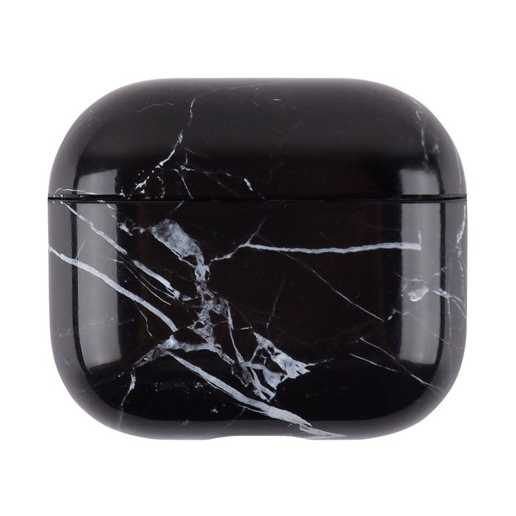 For Apple AirPods Pro (Gen 2) (USB-C) / Pro 2 Anti-drop Hard PC Earbud Case Marble Pattern Bluetooth Earphone Protective Cover - S05