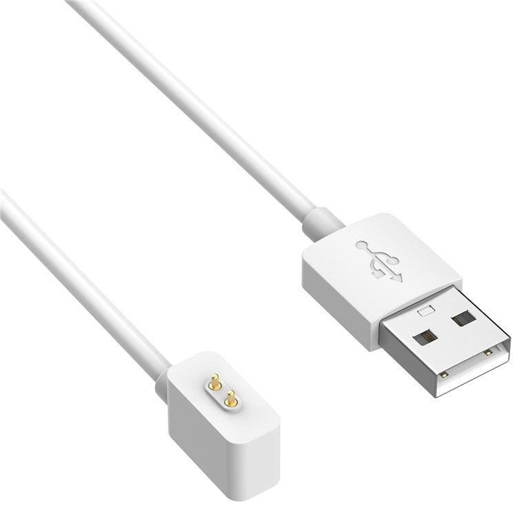 For Xiaomi Smart Band 9 NFC / 9 / 8 Active / 8 Pro / Redmi Band 2 Smart Watch Charger Magnetic USB Charging Cable - 100cm / White
