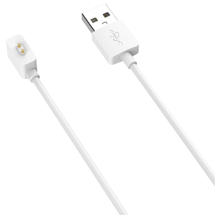 For Xiaomi Smart Band 9 NFC / 9 / 8 Active / 8 Pro / Redmi Band 2 Smart Watch Charger Magnetic USB Charging Cable - 100cm / White