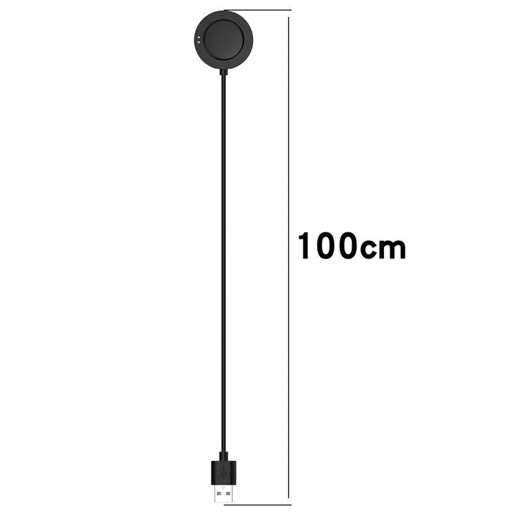 For Xiaomi Watch H1 / Watch 2 Pro / Watch S2 42mm 46mm Charger Dock 1m USB Magnetic Charging Cable Smartwatch Charger - White