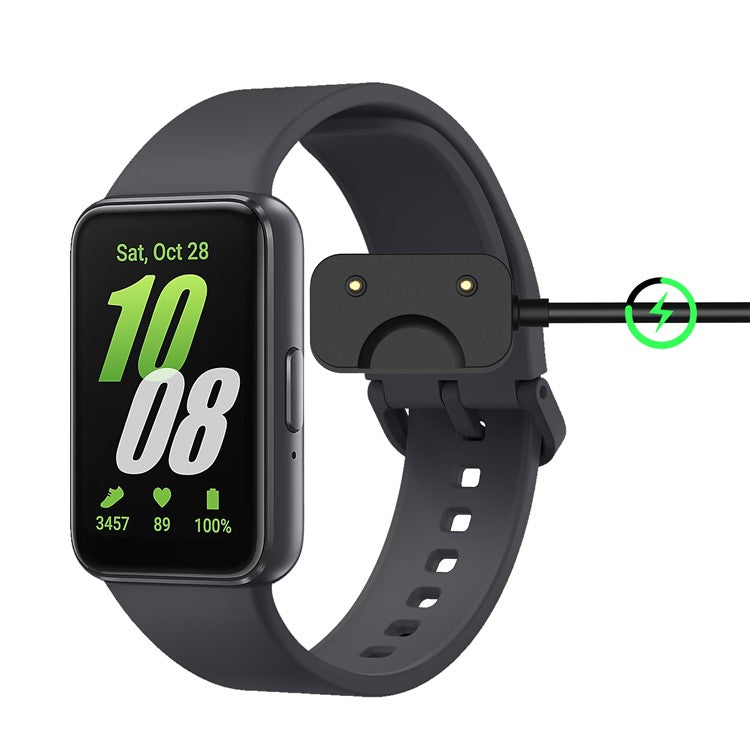 For Samsung Galaxy Fit3 (SM-R390) USB Cable Charging Dock Magnetic Smart Watch Charger - 100CM