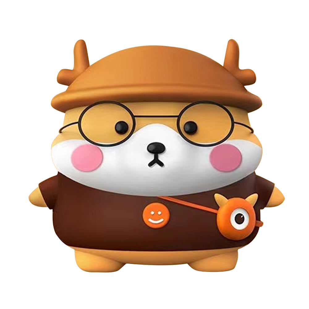 For Xiaomi Redmi Buds 4 Pro Cute Cartoon Silicone Cover Bluetooth Earphone Anti-drop Sleeve - Antlered Dog