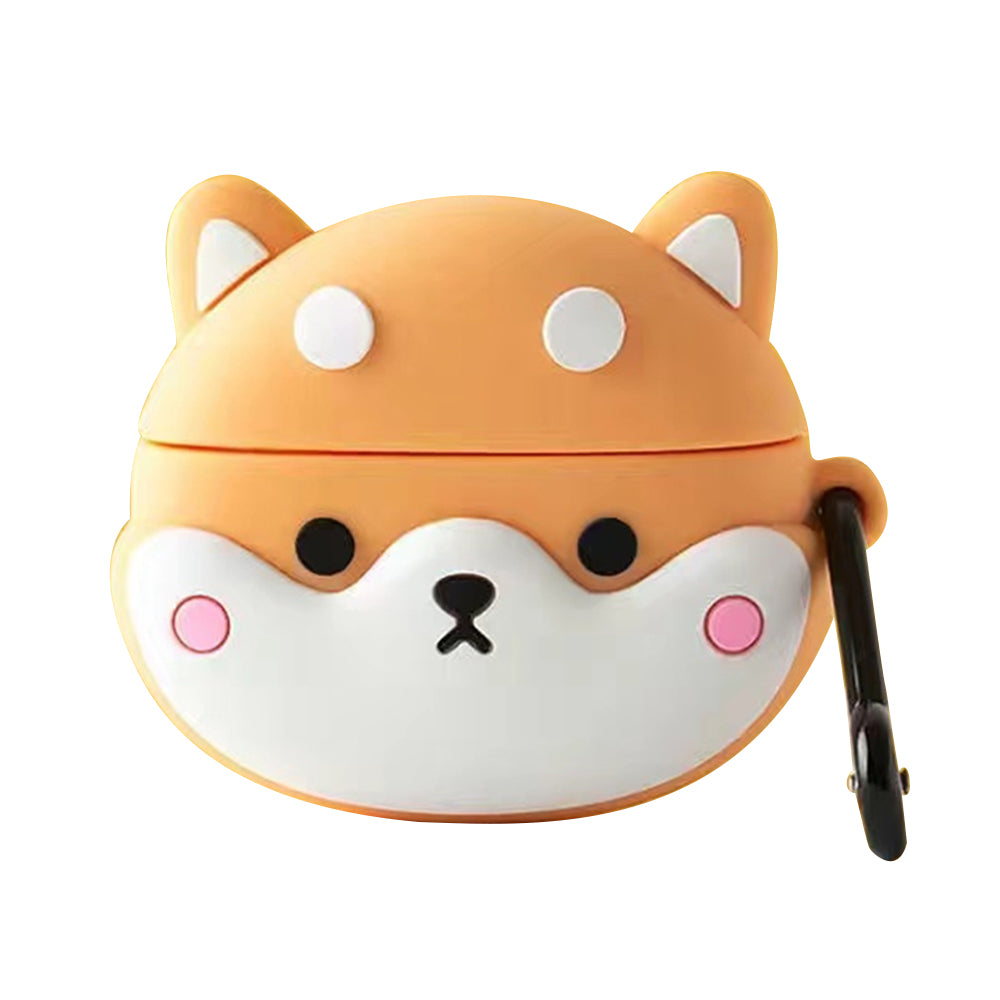 For Xiaomi Redmi Buds 4 Pro Cartoon Dust-proof Cover Bluetooth Earphone Silicone Anti-drop Sleeve - Dog