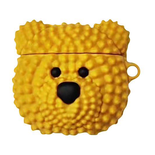 For Xiaomi Redmi Buds 4 Pro Lovely Cartoon Silicone Cover Bluetooth Earphone Protection Sleeve - Durian Bear