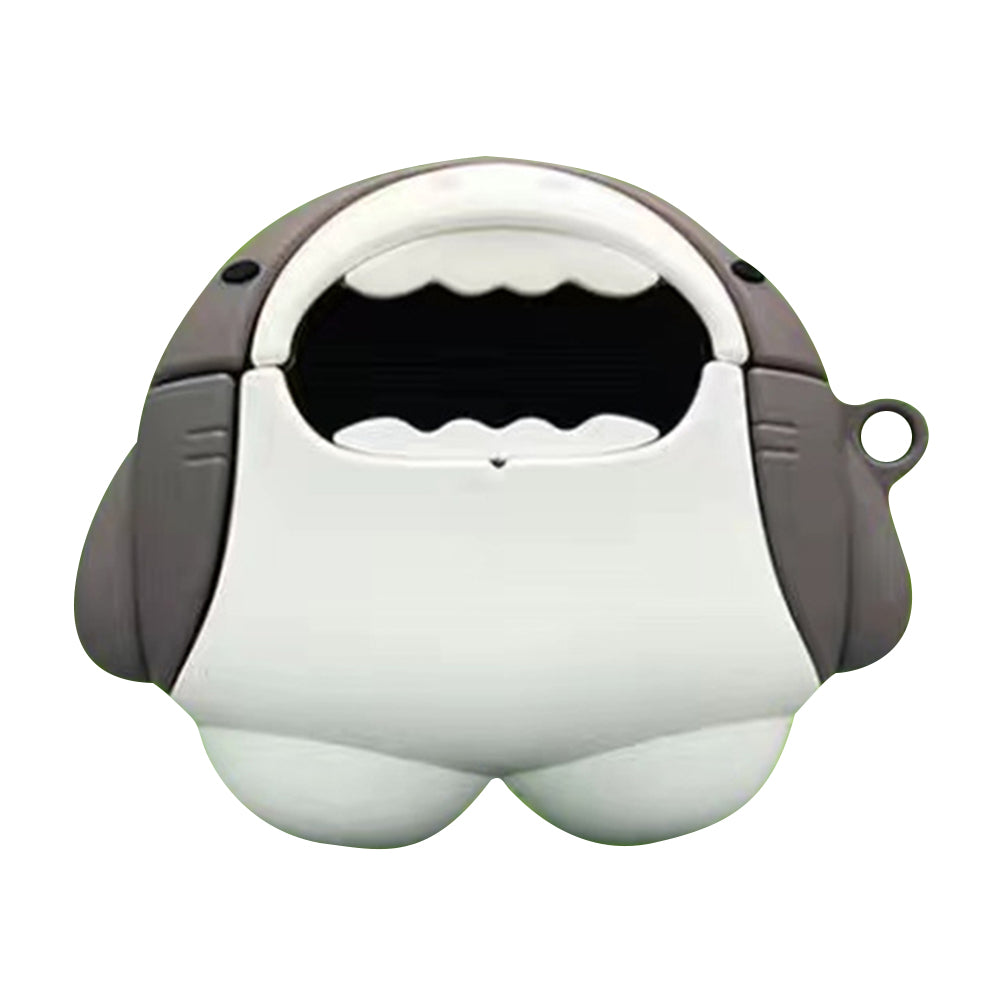 For Xiaomi Redmi Buds 4 Lite Cute Cartoon Anti-drop Cover Bluetooth Earphone Silicone Shell - Shark
