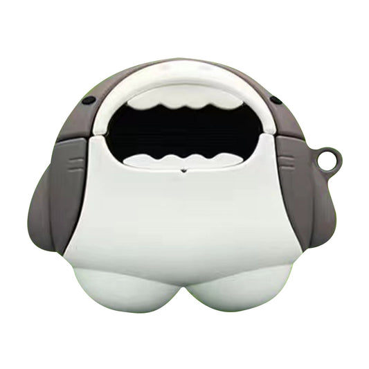 For Xiaomi Redmi Buds 4 Lite Cute Cartoon Anti-drop Cover Bluetooth Earphone Silicone Shell - Shark