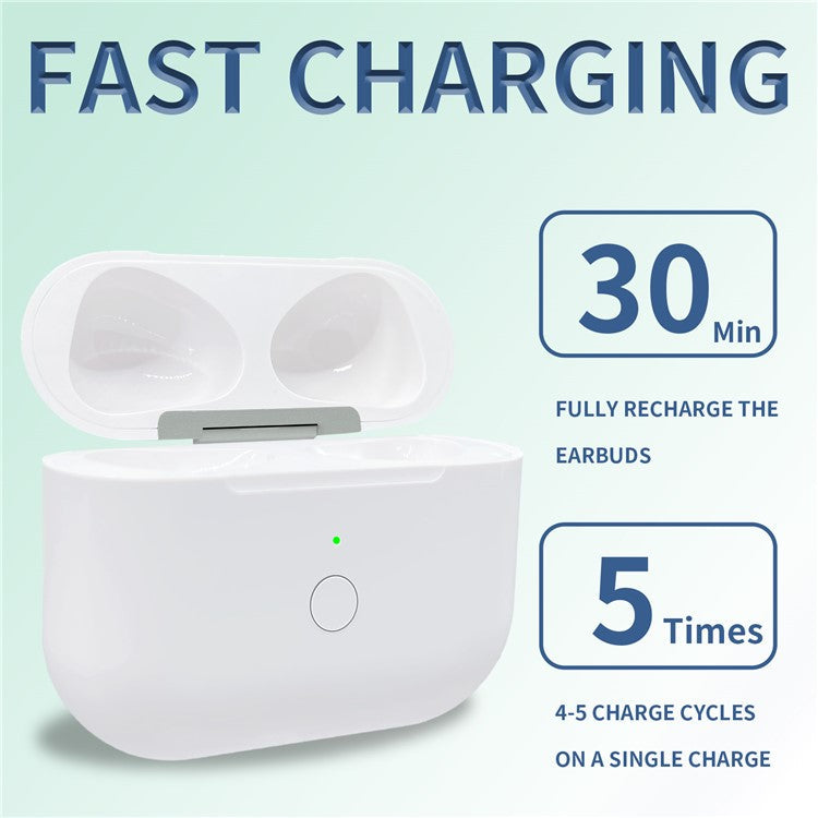 A004 Wireless Charging Box for AirPods 3 Replacement Earphone Charging Case, Type-C Interface